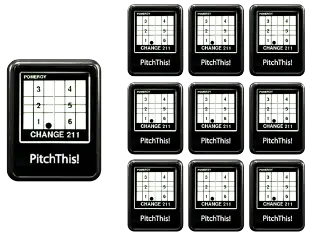 PitchThis! Pitch Calling Device 10 Pack